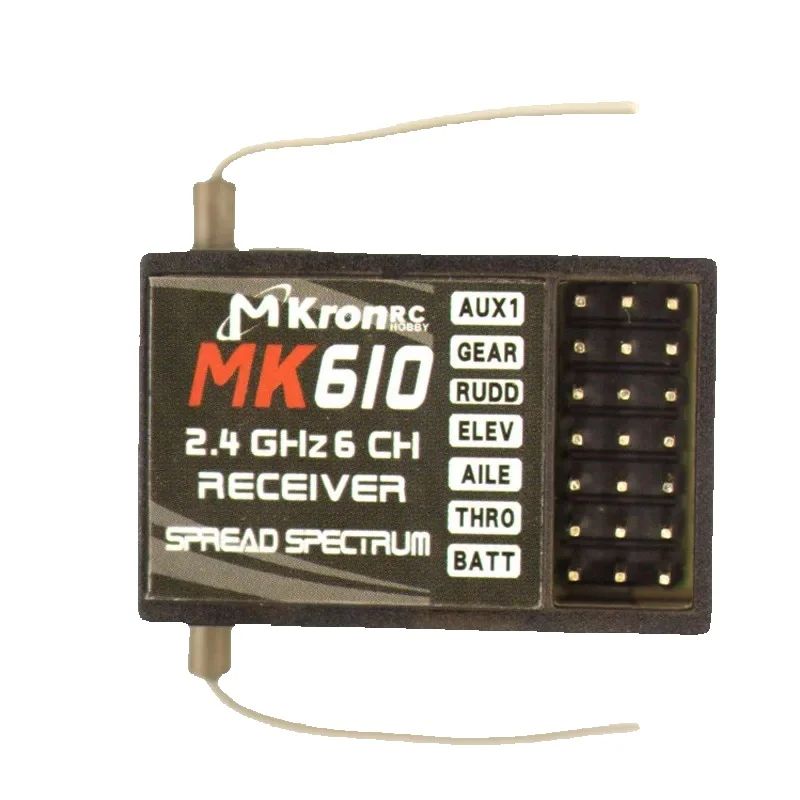 DSM2 MK610 AR6100 2.4G 6CH RC  - Drone Rc Leading review and price