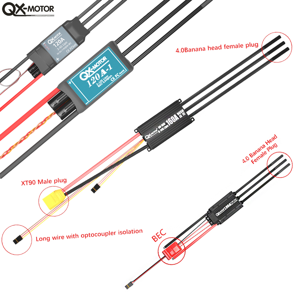 20A-120A Brushless ESC Speed C - Drone Rc Leading review and price
