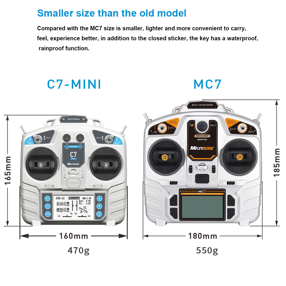 MicroZone MC7 Controller C7 MI - Drone Rc Leading review and price