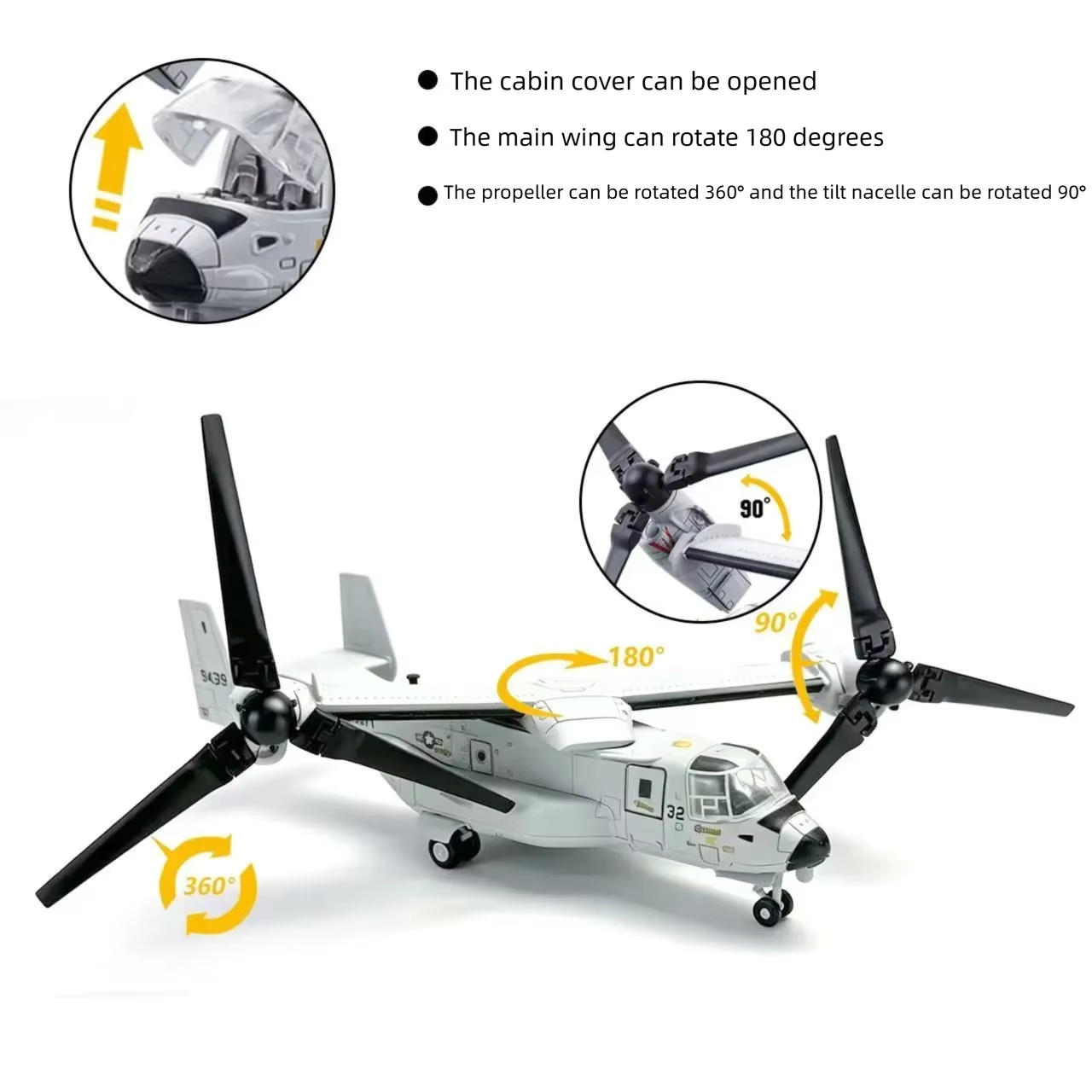 1/72 Scale ABS Plastic V-22 Os - Jjrc Drone X12 review and price