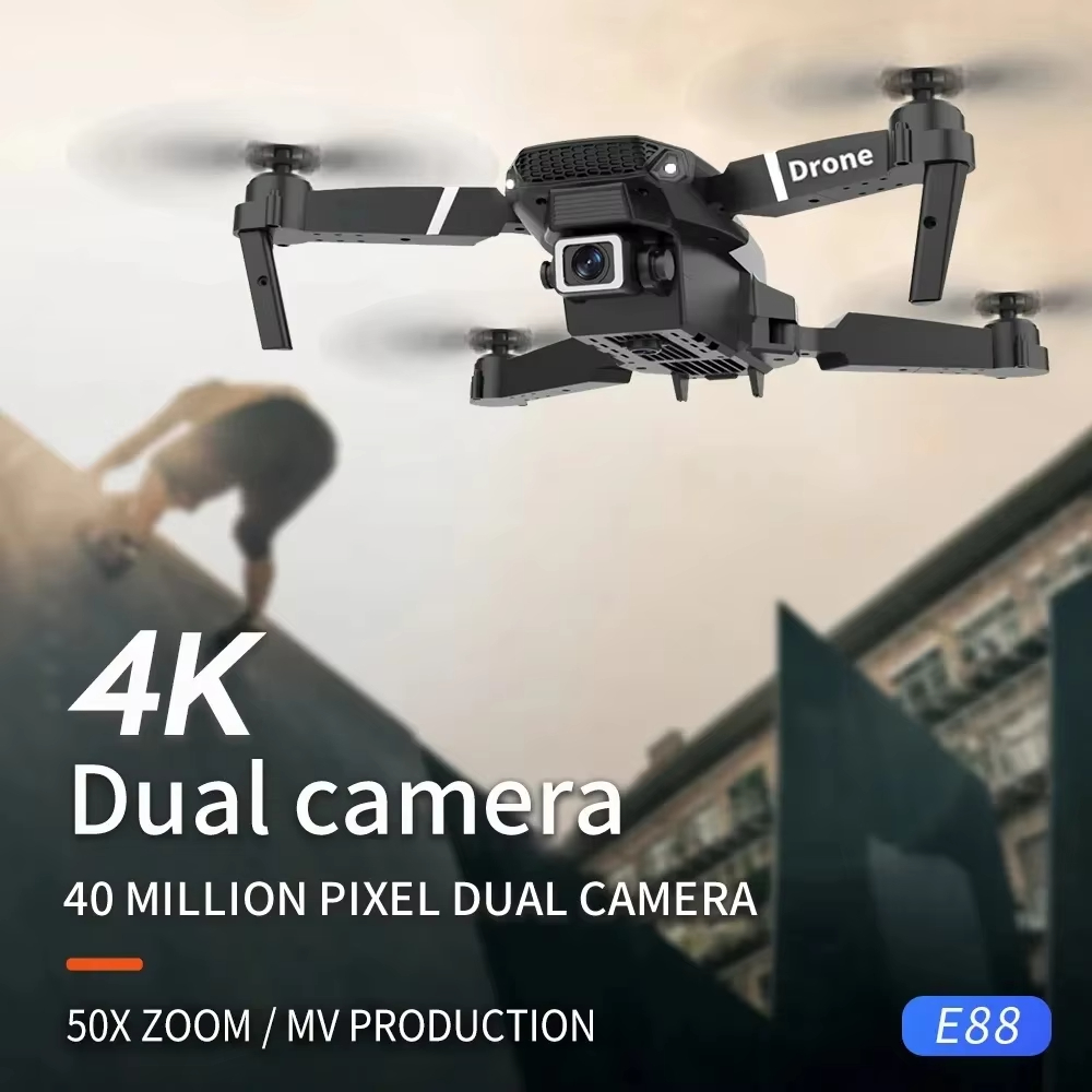 2026 E88 Pro Upgraded Drone 6K - Drone E88 Rc Quadcopter review and price